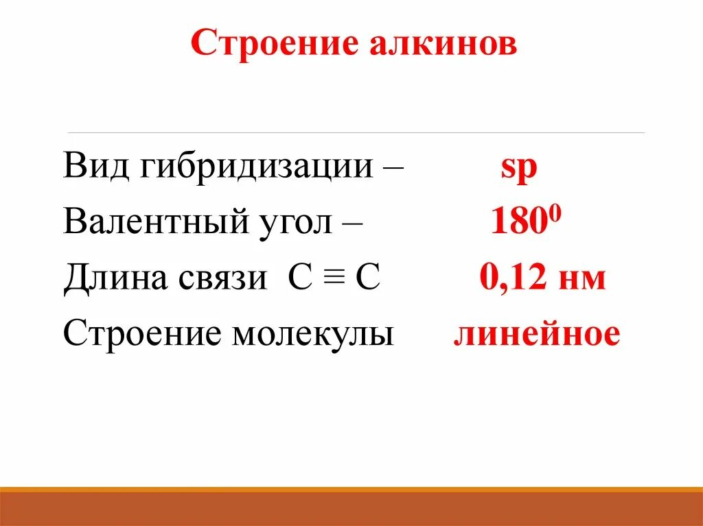 Длина алкина. Строение алкинов. Валентный угол алкинов. Строение алкинов гибридизация. Валентный угол.