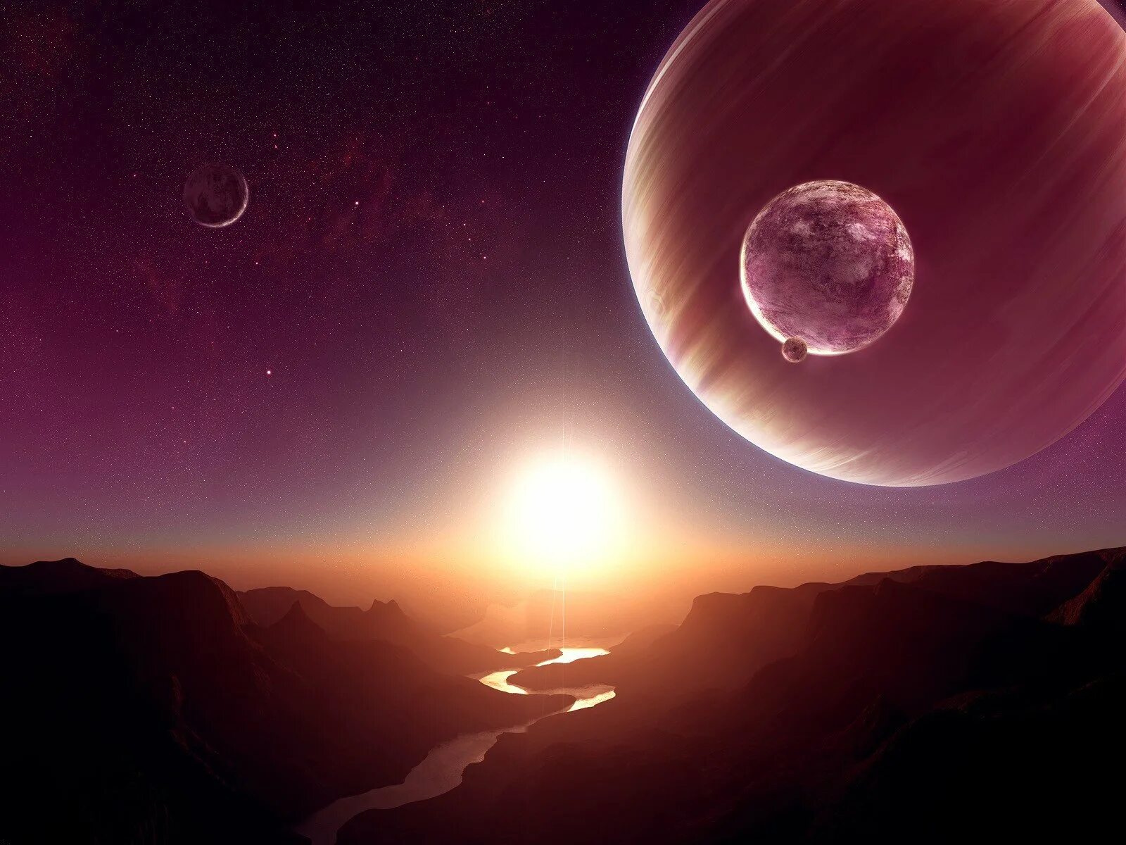 Landscape planets
