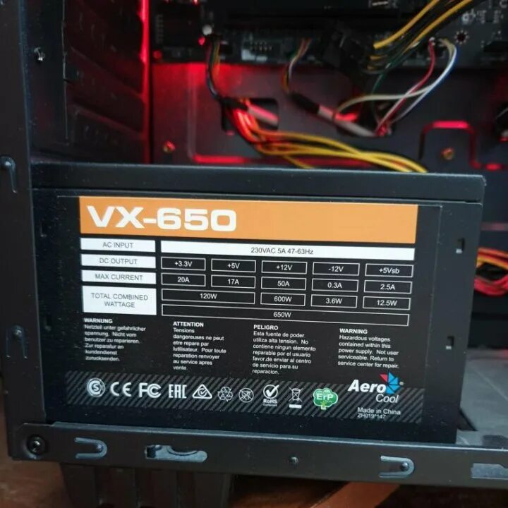 AEROCOOL VX 650. AEROCOOL VX-650 Plus 650w. Блок питания AEROCOOL VX 650. Аэрокул 650w блок питания.