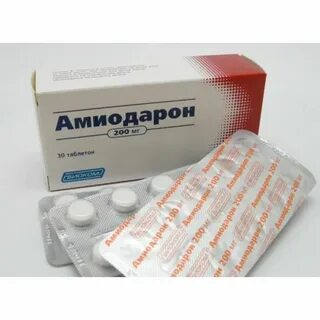 Амиодарон 200 мг инструкция