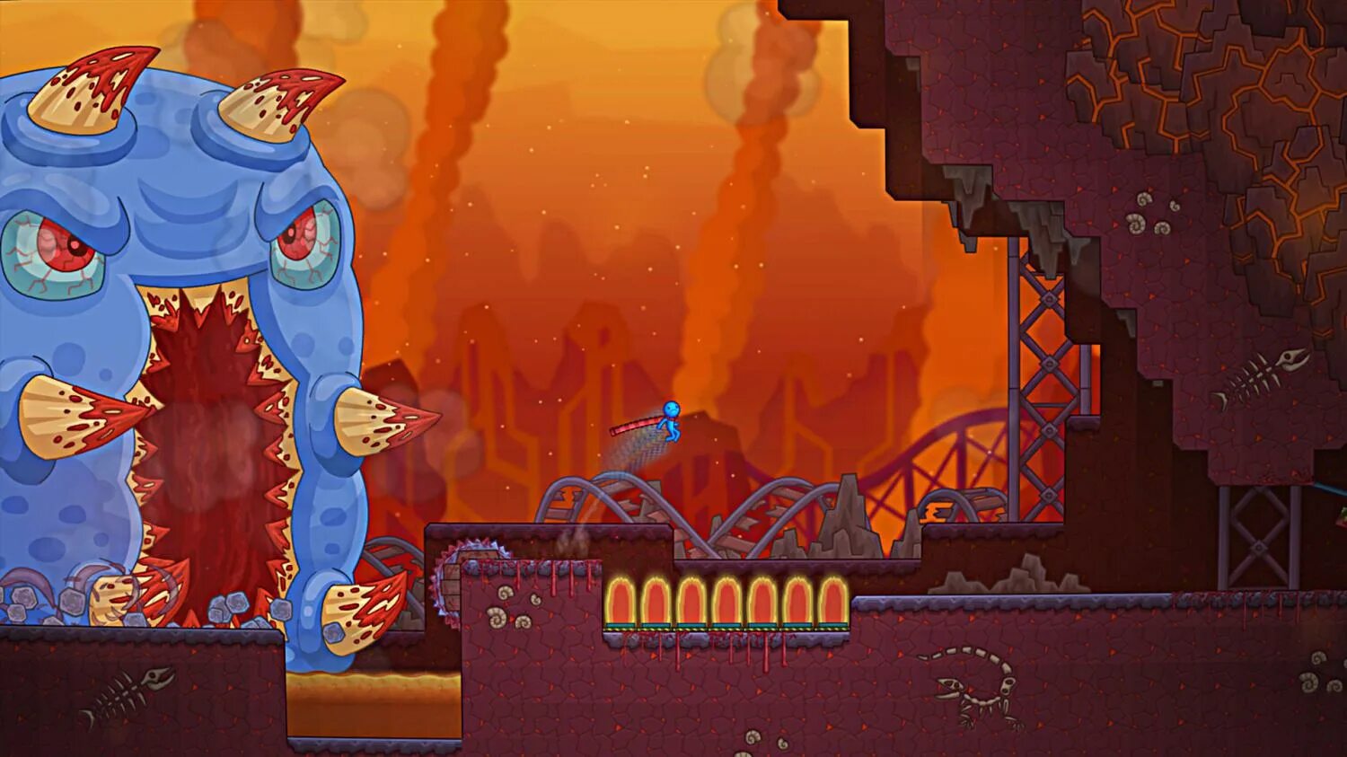 игра синий монстр. синий монстр игра. игра с голубыми монстриками. Cheese escape chapter 2 карта. эскейп монстер.