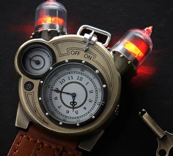 SteamPunk Tesla Watch