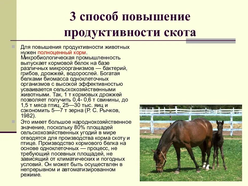 Селекция в животноводстве. Пути повышения продуктивности сельскохозяйственных животных. биотехнологии в животноводстве. современные биотехнологии в животноводстве. биотехнологические приемы в животноводстве..