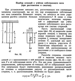 Вес стержня