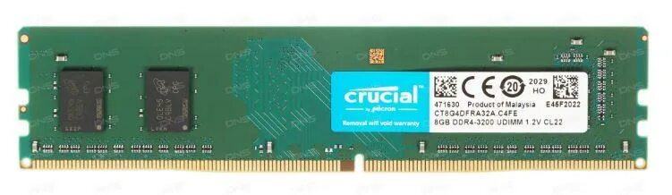 Память ddr4 8gb 3200. Оперативная память crucial [ct8g4dfra32a] 8 ГБ. Crucial 32 ГБ ddr4 2666 МГЦ DIMM cl19 ct32g4dfd8266. Crucial модуль памяти ddr4 2x16gb. Оперативная память crucial [ct2k8g4dfra32a] 16 ГБ.