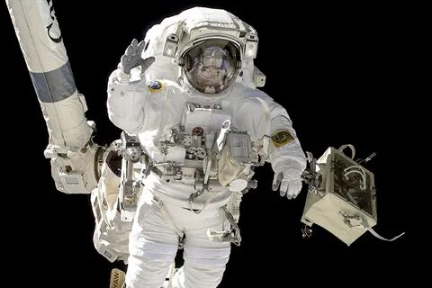 Astronauts into space