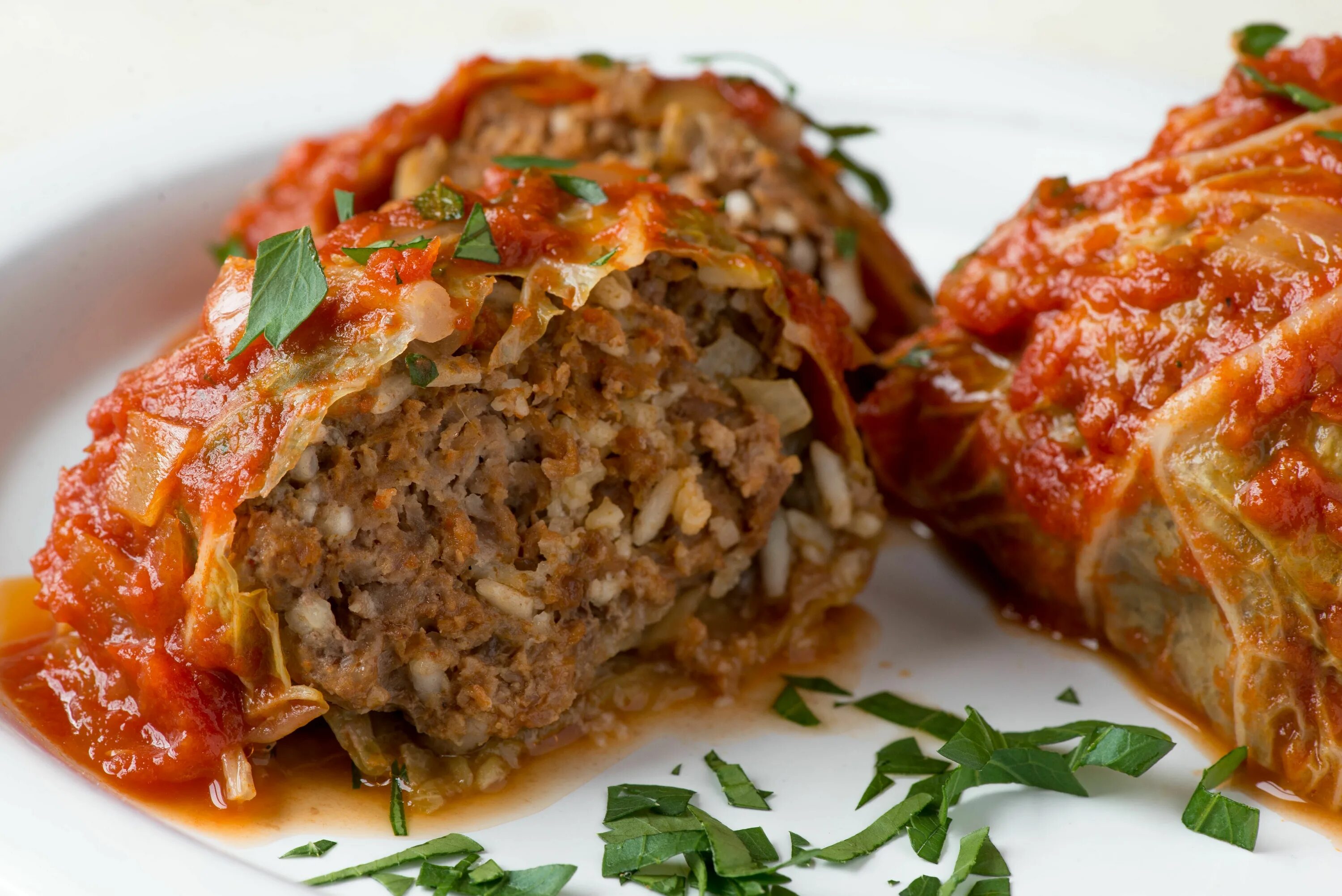 Фарш для голубцов с рисом и мясом
