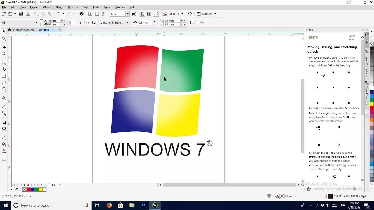 Corel 10. Корел 2018. Coreldraw для Windows 10. Coreldraw 2018 Интерфейс. Coreldraw для 95 виндовс.