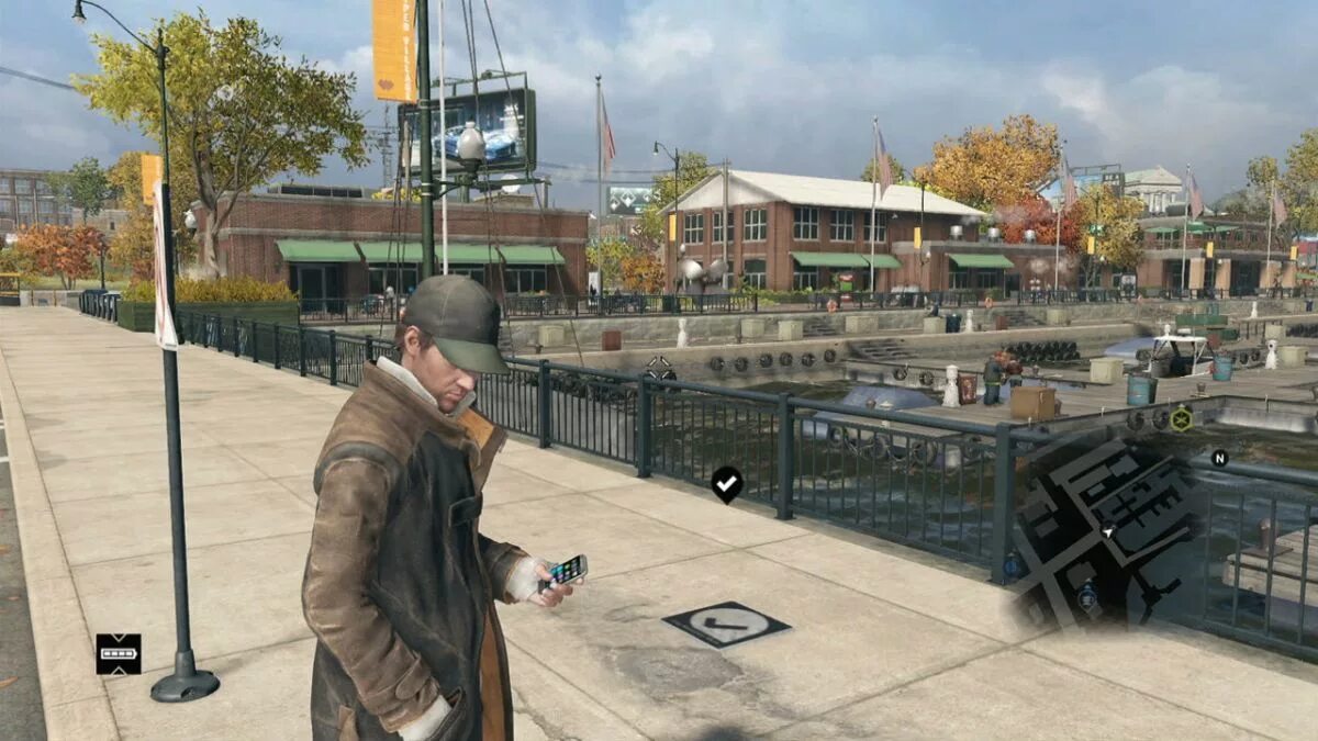 Watch dogs living city