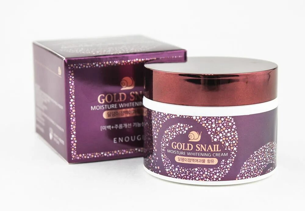 Gold Snail Moisture Whitening Cream. Крем с улиткой enough. Enough Gold Snail Cream. Enough Gold Snail крем для лица.