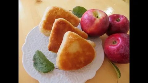 Яблоки в тесте постные