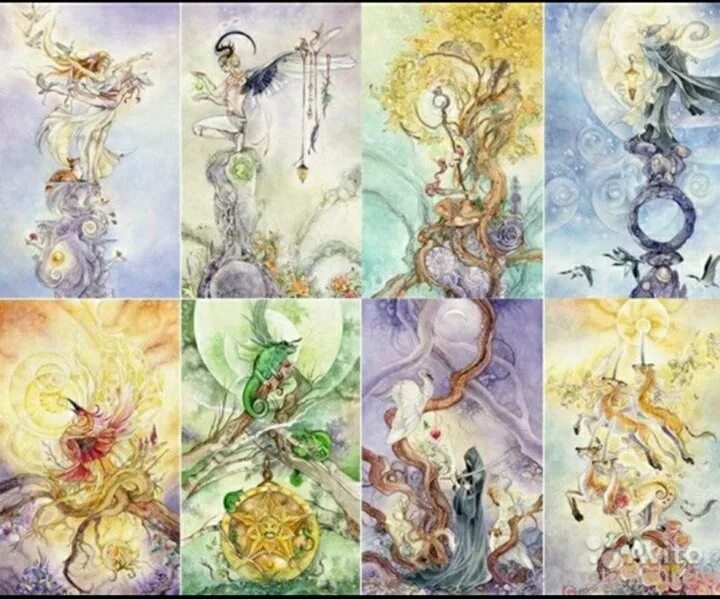 Таро "Shadowscapes Tarot". Таро Долины миражей Shadowscapes Tarot. Колода Долина миражей. Карты Таро Shadowscapes Tarot.