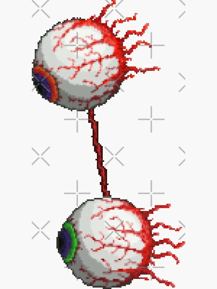 #arts@terraria_2 #Eye_Of_Cthulhu@terraria_2 Давно хотел нарисовать что-то не оче