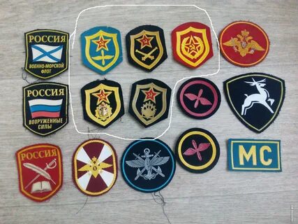 Шитые шевроны