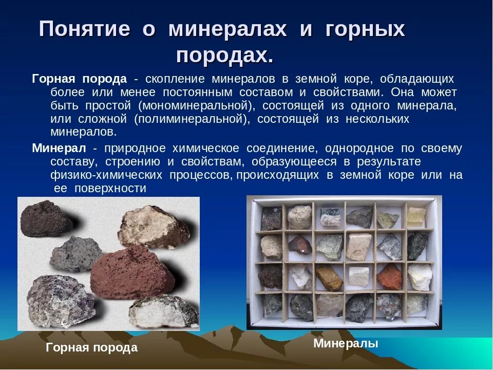 Какие вы знаете полезные ископаемые 5. Горные породы и минералы. Минералы и горные полрод. Горный походы и миниралы. Разнообразие горных пород и минералов.