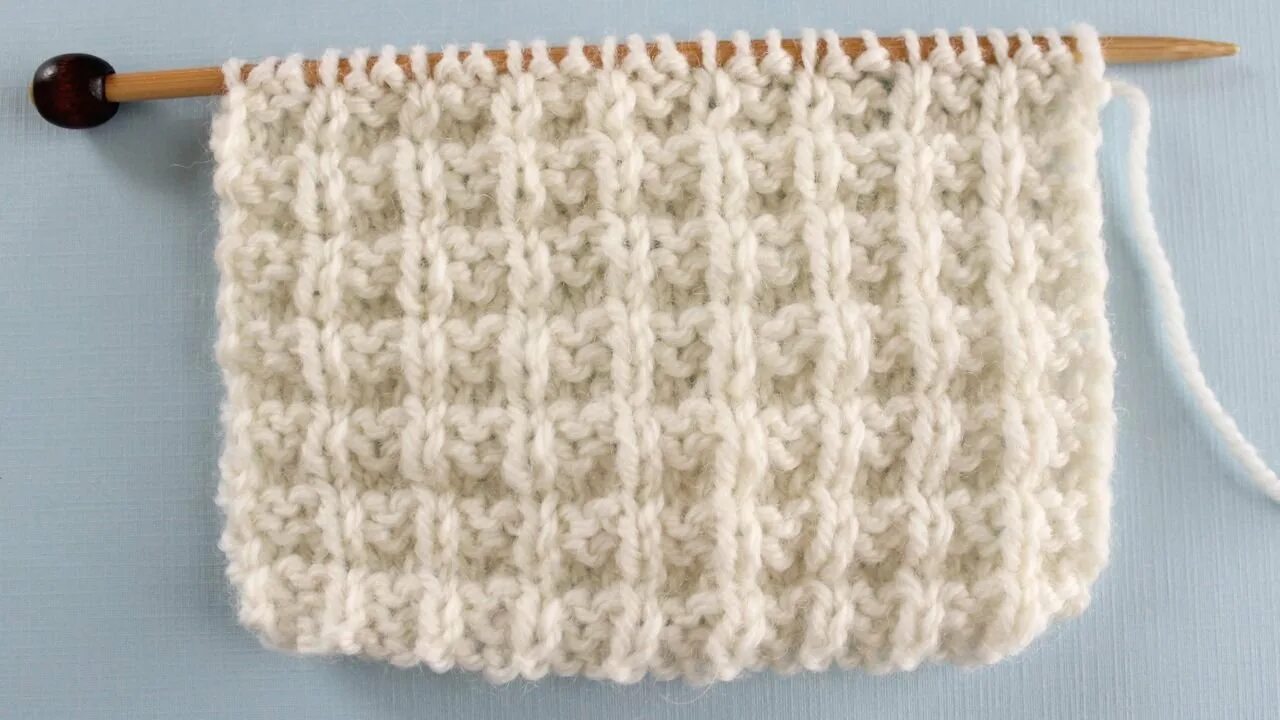 Вафельный узор. Knit stitch: 50 knit + purl patterns. вафельный узор спицами. вязание вафельный узор спицами.