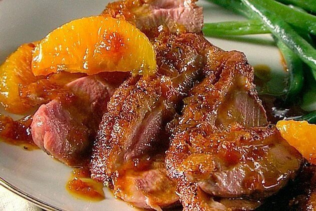 Мясо с апельсинами в духовке - пошаговый рецепт с фото на Повар.ру