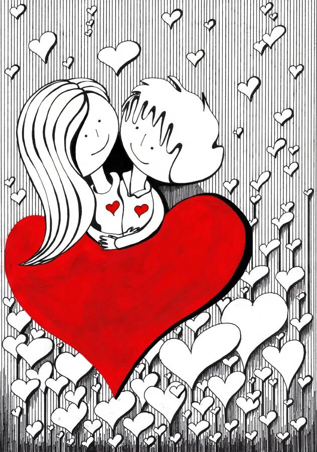 Обнимает сердечко. Открытка сердечко. рисунки про любовь. сердечко обнимашка. рисунки влюбленных.