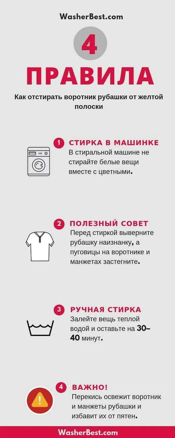 Как убрать пятна с белых вещей