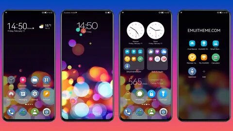 dark theme,emui 9,magic ui 2,magic ui 3.