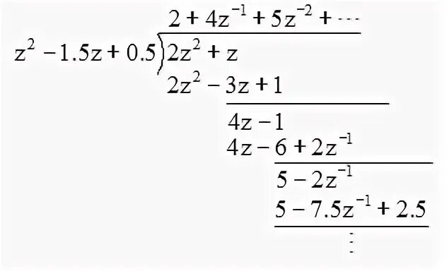 Z transform example. 1210:(Z512)=605 пример. 0.5 z