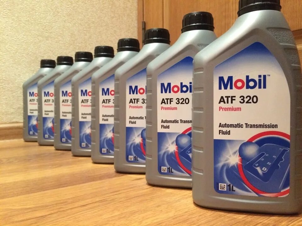 Atf zf. Mobil ATF 320. Mobil трансмиссия ATF 320. Mobil ATF 320 Premium. Mobil ATF 320 цвет масла.