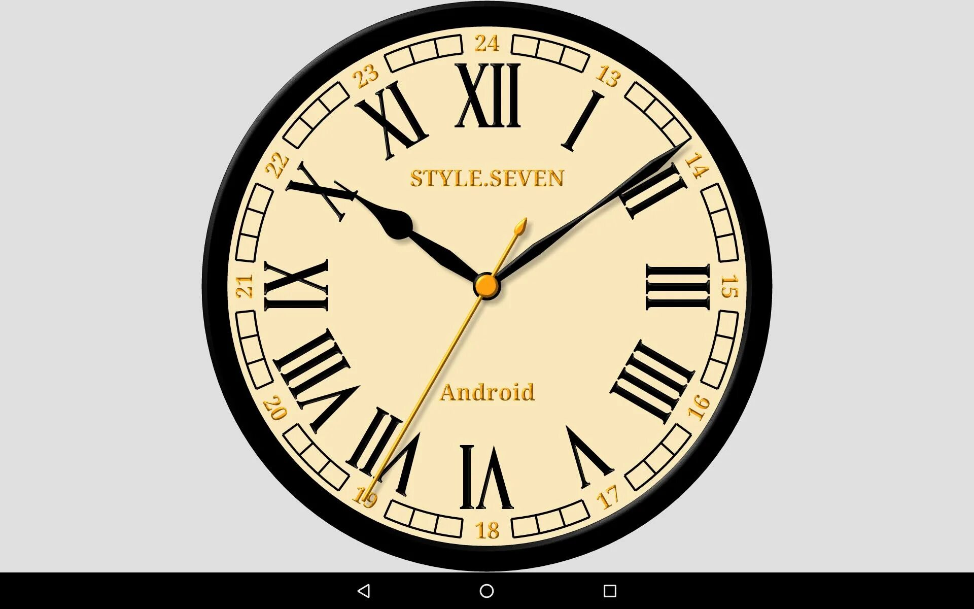 Часы 7 версия. Аналоговые часы для андроид. Классический циферблат. Аналоговые часы на рабочий стол. Часы Style Seven.