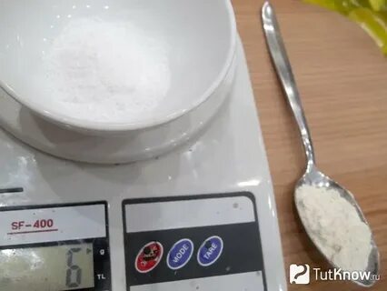 5 грамм разрыхлителя в ложках