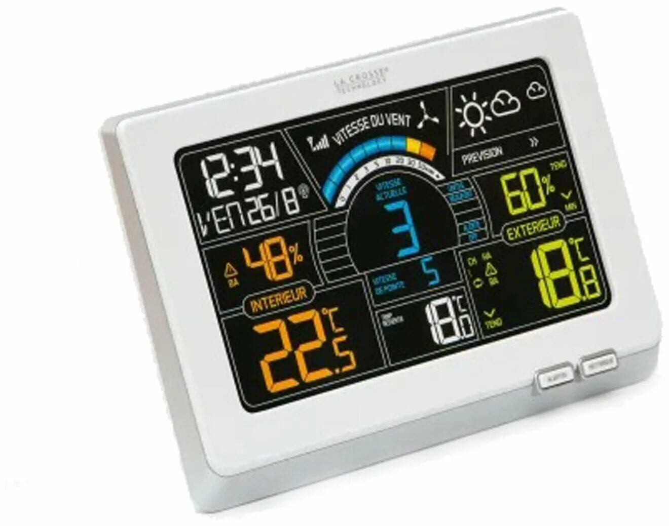 метеостанция la crosse technology. метеостанция la crosse ws1650.