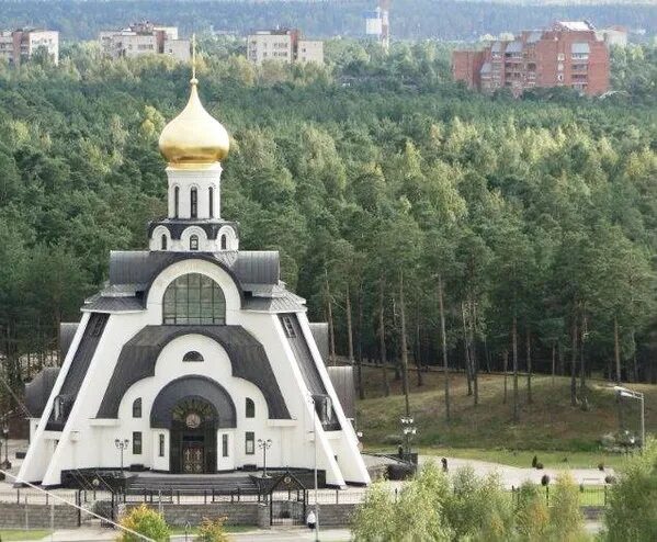 Православный храм ленинградская область сосновый бор фото Часовня Иконы Божией Матери Живоносный Источник в Сосновом Бору, православный хр