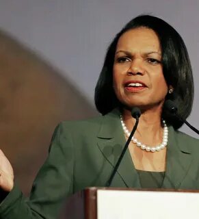 Była sekretarz stanu USA Condoleezza Rice.