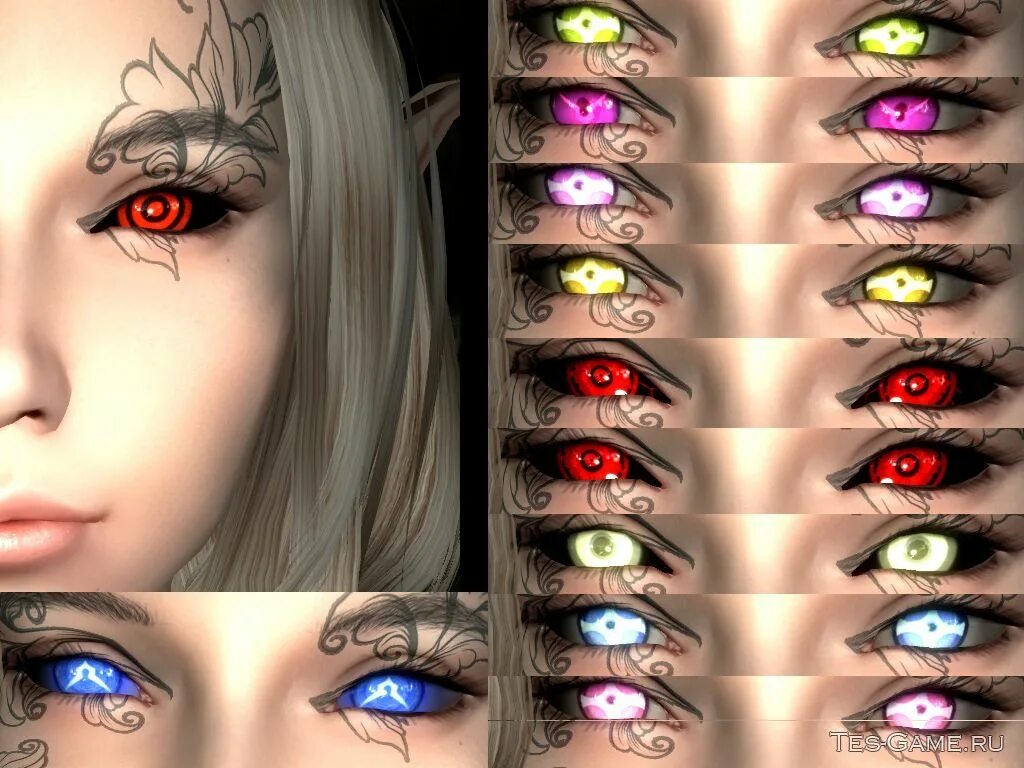Игра новые глаза. Глаза фэнтези. Необычные цвета глаз для персонажа. Мистические глаза.