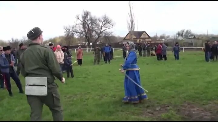 Фланкировка шашкой видео