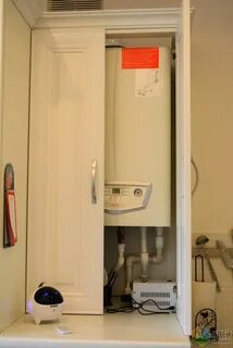 Можно закрывать газовый котел на кухне шкафом