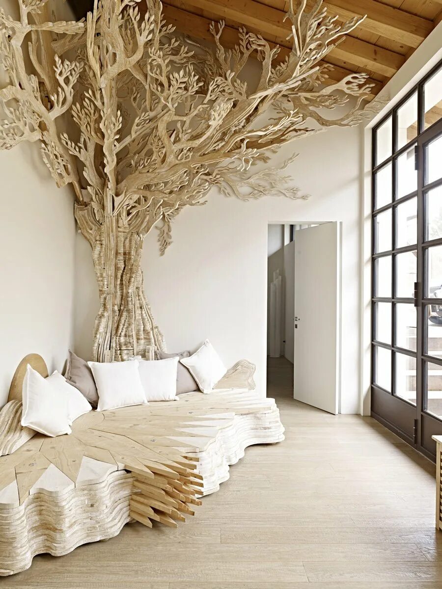Gallery of Garden Tree House / Hironaka Ogawa & Associates - 9 Tree interior, Ga