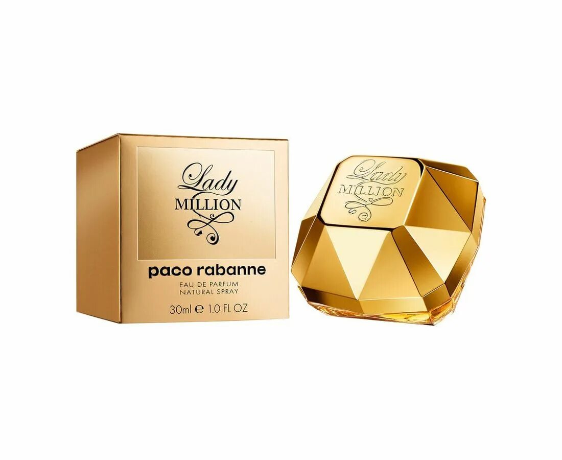 Пако рабан женские купить. Lady million Paco Rabanne 30ml. Пако Рабан духи женские леди миллион. Lady million Paco Rabanne 5 ml. Pako Rabane ledi.Milli.