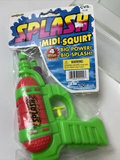 Details about Splash Cyber Series Squirt Gun X-224 New.
