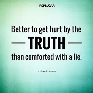 But truth