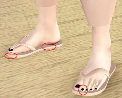 Sims 4 foot