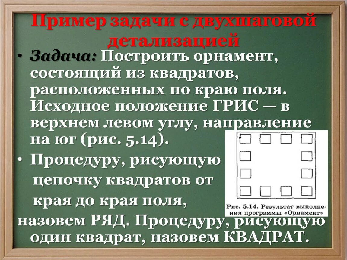 Расположенные по краям должны