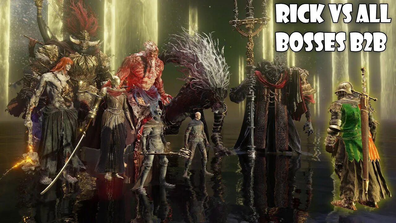 Rick soldier. Elden Ring боссы. Elden Ring производительность тест.
