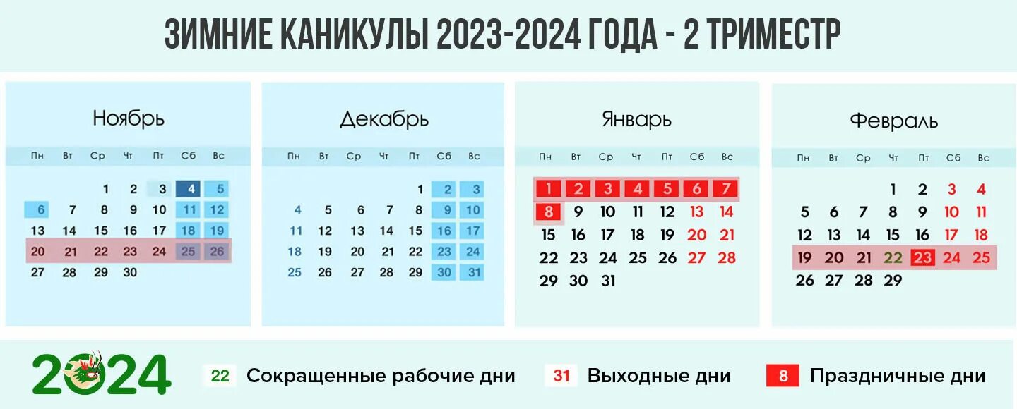 2 четверть в школе 2023