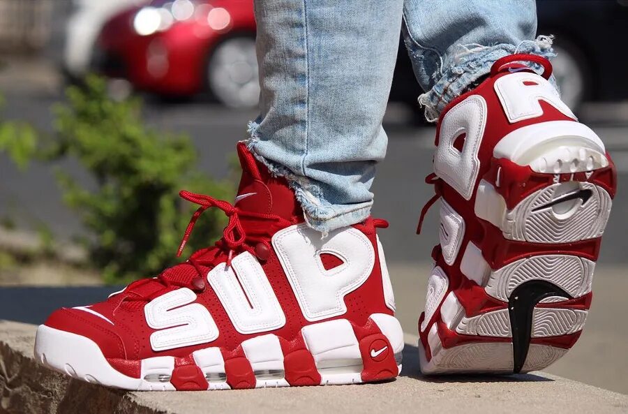 Nike air more uptempo red. Найк аптемпо. Nike Air Max Uptempo Supreme. Nike Air Uptempo. Кроссовки Nike Air more Uptempo.