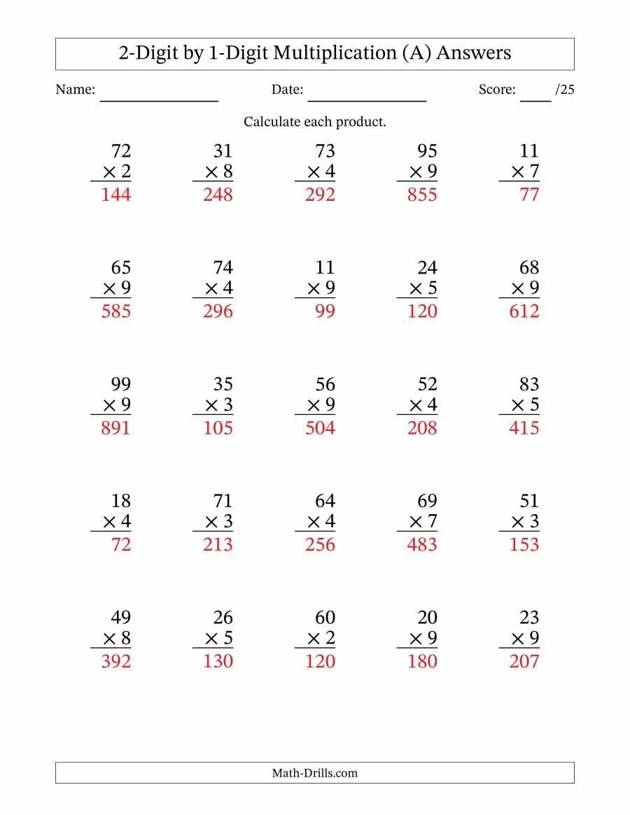 2 multiply 2. Multiplication 2 digit by 1 digit. multiplying 2 digit by 2 digit. multiplying 2 digit with 1 digit numbers. multiplication two digit numbers.