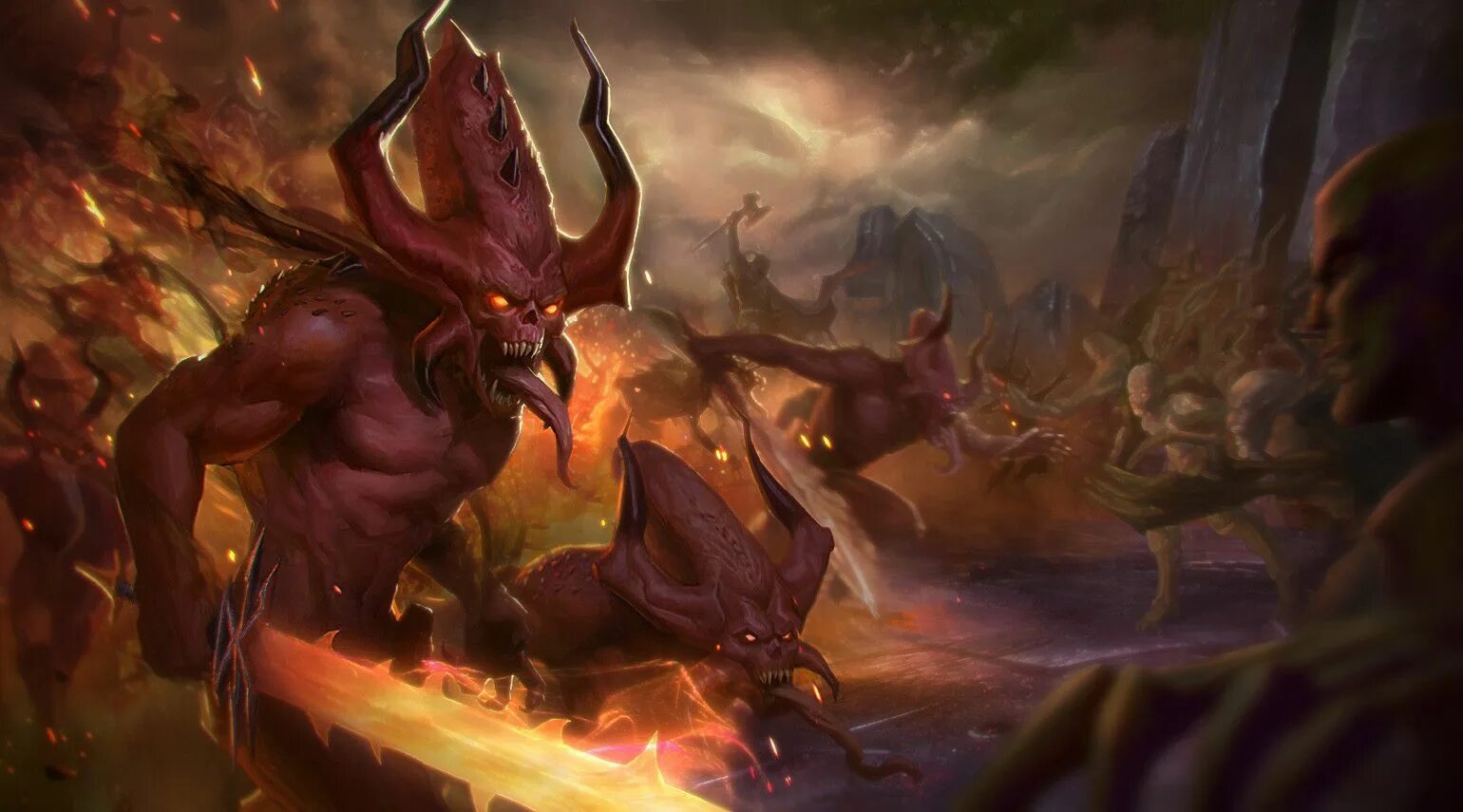 вархаммер 40000 демоны хаоса. вархаммер 40000 демон принц кхорна. демоны вархаммер. вархаммер 40000 ангрон демон принц. демон принц вархаммер 40000.