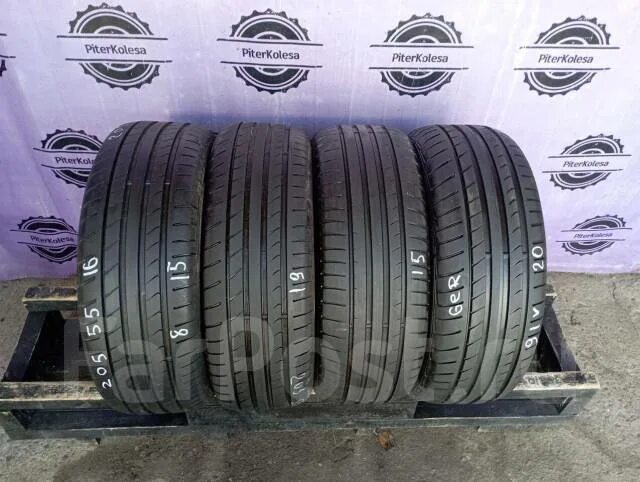 Dunlop Sport BLURESPONSE 205/55 r16 где находится год выпуска. 205 55 r16 eagle sport 91v