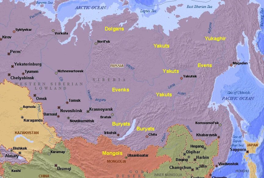 Сибирь на карте. СИБИРИЯ на карте. Карта Russia Siberia. Карта Сибири на английском.