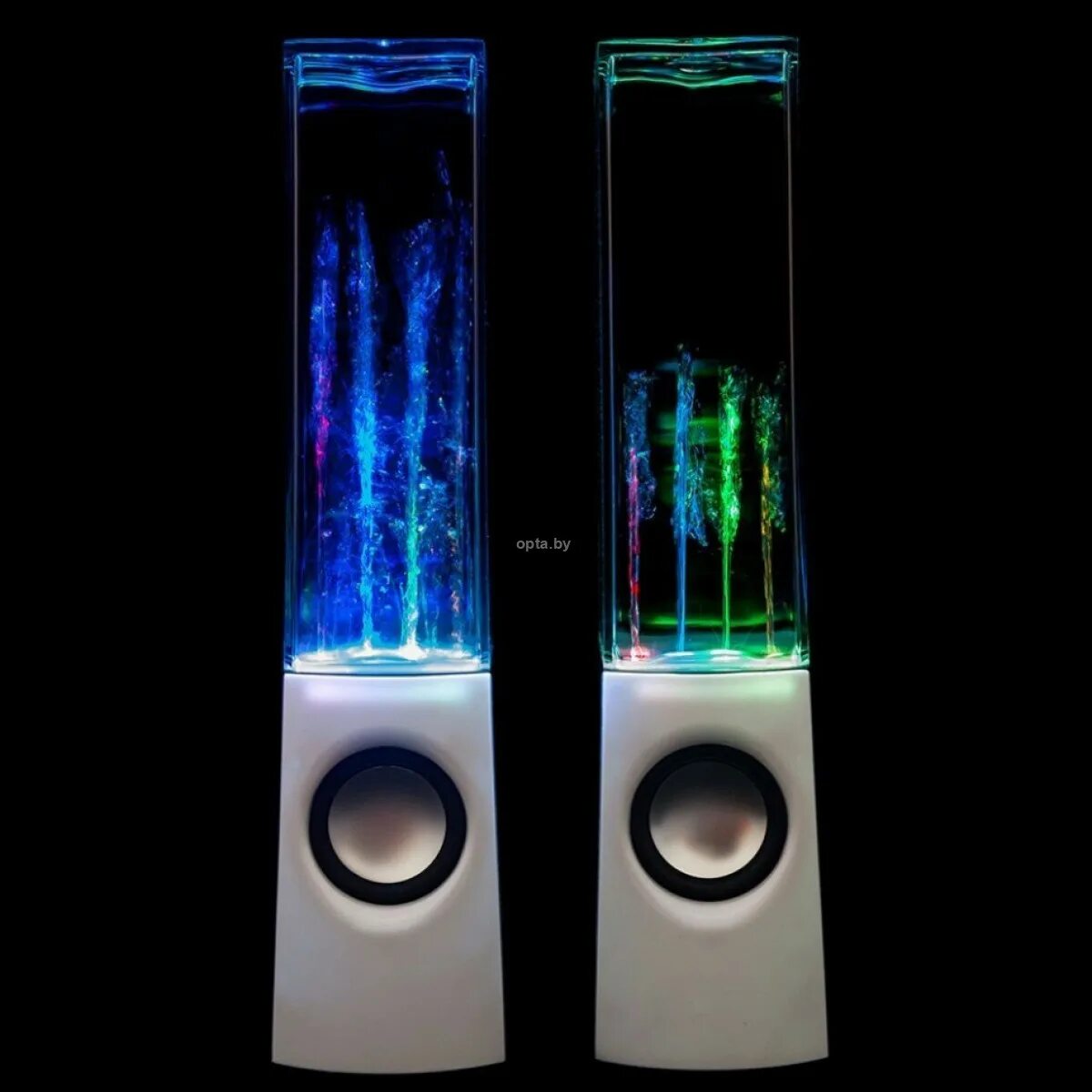 Компьютерная акустика Perfeo Water Dancing. Колонки SN 150200813 Dancing Water Speakers. Колонка Perfeo с подсветкой. Perfeo колонки с водой.