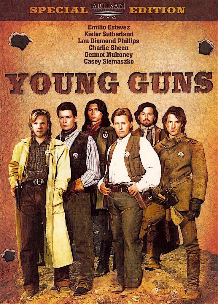 Молодые стрелки. Young Guns нож. Young guns