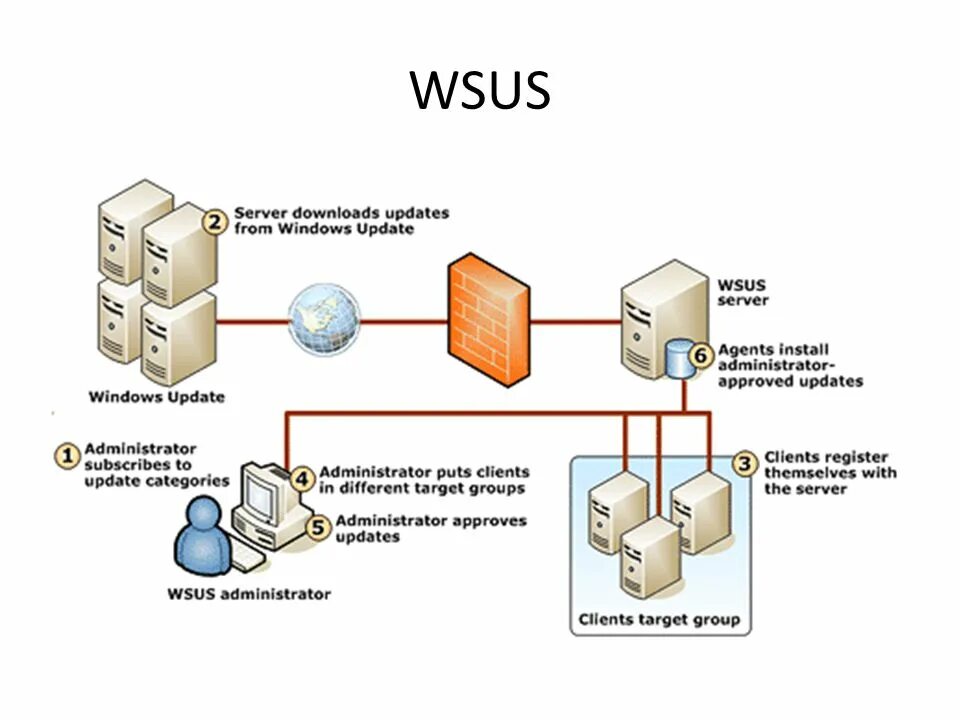 WSUS сервер. WSUS схема. Windows Server update services. Блок схема SCCM. Wsus update